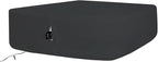 Bedecor Air Bed Sheets for Mattress Cover Removable Bed and Elastic Band Super Soft and Breathable & Deep up to 21" Black Queen