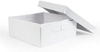 PME, 11 x 6in tall Square Cake Box, Standard, White