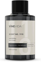 VINEVIDA [4 Fl Oz] Scent NO. 1110 Fragrance Oil for Cold Air Diffusers, Aromatic Notes of Citrus Musk Rose, Essential Oils for Diffuser Oil Refill & Air Freshener Room Spray