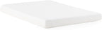 Linenspa 5 Inch Gel Infused Memory Foam Mattress - Twin Size - Firm - Low Profile Bed - Mattress in a Box - Youth or Kids Bed - Guest Bedroom - Pressure Relieving and Breathable - CertiPur Certified