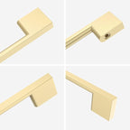 10 Pack Brushed Gold Cabinet Pulls 5 Inch Cabinet Handles Kitchen Cabinet Hardware Kitchen Handles for Brass Dresser Pulls