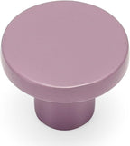 Ravinte 30 Pack Cabinet Knobs Purple Kitchen Cabinet Knobs Round Dresser Drawer Pulls Closet Door Pulls 1-1/5 Inch