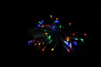 Karlling Battery Operated Christmas Lights,13 ft Short Clear Wire String Led Twinkle Fairy Light for Small Mini Xmas Tree and Wedding Party Indoor/Outdoor Decoration(Multicolor,20 Pack)