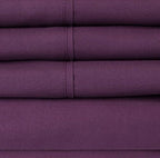King Size Bed Sheets - 6 Piece 1500 Supreme Collection Fine Brushed Microfiber Deep Pocket King Sheet Set Bedding - 2 Extra Pillow Cases, Great Value, King, Purple
