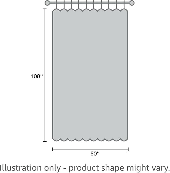 NICETOWN Closet Curtain for Bedroom Door Privacy, Faux Folding Accordion Doors, Blackout Noise Reducing Room Divider Curtains for Doorway Laundry Room Bifold Door (1 Panel, 5ft wide x 9ft long, Beige)