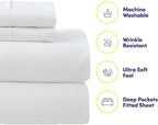 Twin Comforter Set with Sheets - 5-Piece Bedding Collection - 1 Comforter, 1 Fitted Sheet, 1 Flat, 2 Pillowcases - Deep Pocket - Soft & Premium Quality - Ideal for All Seasons, Checkered Box