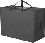 Cuddly Nest Folding Mattress Storage Bag - Heavy Duty Carry Case for Tri-Fold Guest Bed (Fits 6" Full Mattress,Black)