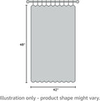 NICETOWN Blackout Curtain Panels, Home Decoration Thermal Insulated Solid Grommet Blackout Drape for Dining Room (Dark Mallard, 1 Pair, 42 by 48-Inch)