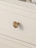 2 Pack Champagne Bronze Cabinet Knobs Flat Drawer Pulls Kitchen Cupboard Bathroom Dresser Cabinet Hardware Handles Zinc Alloy