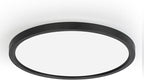 TALOYA 10 Inch Black LED Ceiling Light Fixture Flush Mount, 5-in-1 CCT Selectable (3000K/3500K/4000K/5000K/6500K), 2000LM 0.94inch Thickness Low Profile Surface Mounted Light Fixture for Hallway