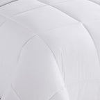 Sweet Home Collection 5 Piece Comforter Set Bag Solid Color All Season Soft Down Alternative Blanket & Luxurious Microfiber Bed Sheets, White, Twin (Pack of 4)