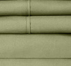 Twin XL Size Bed Sheets - 4 Piece 1500 Supreme Collection Fine Brushed Microfiber Deep Pocket Twin X-Large Sheet Set Bedding - 1 EXTRA PILLOW CASES, GREAT VALUE, Twin XL, Sage