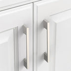 10 Pack Brushed Satin Nickel Cabinet Pulls 5 Inch Cabinets Handles Kitchen Cabinet Hardware Handle for Nickel Dresser Pulls