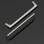 Amerdeco 10 Pack Brushed Satin Nickel Cabinet Pulls 7.5 Inch(192MM) Hole Centers Kitchen Cabinet Handles Hardware Kitchen Handles for Cabinets Cupboard Handles Drawer Pulls ZH0041
