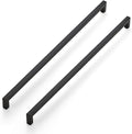 Ravinte 20 Pack 18 Inch Kitchen Square Cabinet Handles Matte Black Pulls Black Drawer Pulls Kitchen Cabinet Hardware Handles