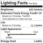 Govee Smart Light Bulbs, WiFi & Bluetooth Color Changing Light Bulbs, Music Sync, 16 Million DIY Colors RGBWW Color Lights Bulb, Work with Alexa, Google Assistant Home App, 800 Lumen, 2 Pack