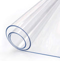 Clear Dining Table Protector Tablecloth Office Desk Pad Mat Wooden Furniture Coffee Glass Bistro Bar Table Cloth Top Topper Protection Waterproof Rectangular PVC Vinyl Plastic Cover 34 X 72 Inches 6ft