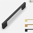 10 Pack Matte Black Cabinet Pulls 5 Inch Cabinet Handles Kitchen Cabinet Hardware Kitchen Handles for Cabinets Black Dresser Pulls Drawer Handle