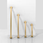 10 Pack Champagne Bronze Cabinet Pulls 10 Inch(254mm) Kitchen Cabinet Handles Solid Zinc Alloy Cabinet Hardware Drawer Pulls
