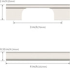 Asidrama 30 Pack 3 Inch(76mm) Brushed Satin Nickel Kitchen Cabinet Handles, Cabinet Pulls Kitchen Cabinet Hardware for Cupboard Drawer Pulls