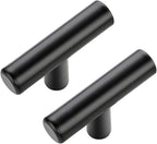 JOY DECOR 45 Pack Cabinet Knobs, Black Cabinet Handles, 2in Kitchen Cabient Knobs, Single Hole Drawer Knobs for Dresser Drawers