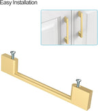 10 Pack Gold Cabinet Pulls 7.5 Inch Cabinet Handles Kitchen Cabinet Hardware Kitchen Handles for Cabinets Gold Drawer Pulls Kitchen Pulls