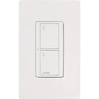 Lutron Caseta Original Smart Light Switch (Lutron Smart Hub Required), for Home, LED Lights, and Fans, 6 Amp, Single-Pole/3-Way, Neutral Required, PD-6ANS-WH, White