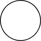 Sweetcrispy Round Bathroom Mirror 20 Inch Black Metal Framed Wall Mounted Circle Vanity Mirror for Bathroom, Bedroom, Living Room, Entryway, Anti-Rust, Modern Decorative, Hanging or Leaning