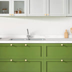 Ravinte 1 Pack Cabinet Knobs Sandy Gold Kitchen Cabinet Knobs Round Dresser Drawer Pulls Closet Door Pulls 1-1/5 Inch