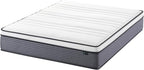 ZINUS 12 Inch True Support Hybrid Mattress [New Version], Full, Fiberglass Free, Medium Feel, Motion Isolation, Certified Safe Foams & Fabric, Mattress in A Box