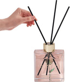 COCORRÍNA Reed Diffuser Set of 3-3 Pack/ 3.04 Fl.oz Diffuser with 24 Sticks Cashmere Vanilla/Sandalwood Rose/Clean Linen Reed Diffuser for Home Bathroom Office Decor