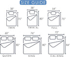 Marine Moon Twin Mattress Topper, Cooling Plush Pillow Top, 400TC, Extra Thick, Hotel Quality, Down Alternative, Fits Mattress Depths Up to 18"