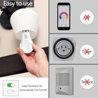 Vgogfly Sensor Lights Bulb Dusk to Dawn LED Light Bulbs Smart Lighting Lamp 7W E26/E27 Automatic On/Off, Indoor/Outdoor Yard Porch Patio Garage Garden (Warm White, 2 Pack)