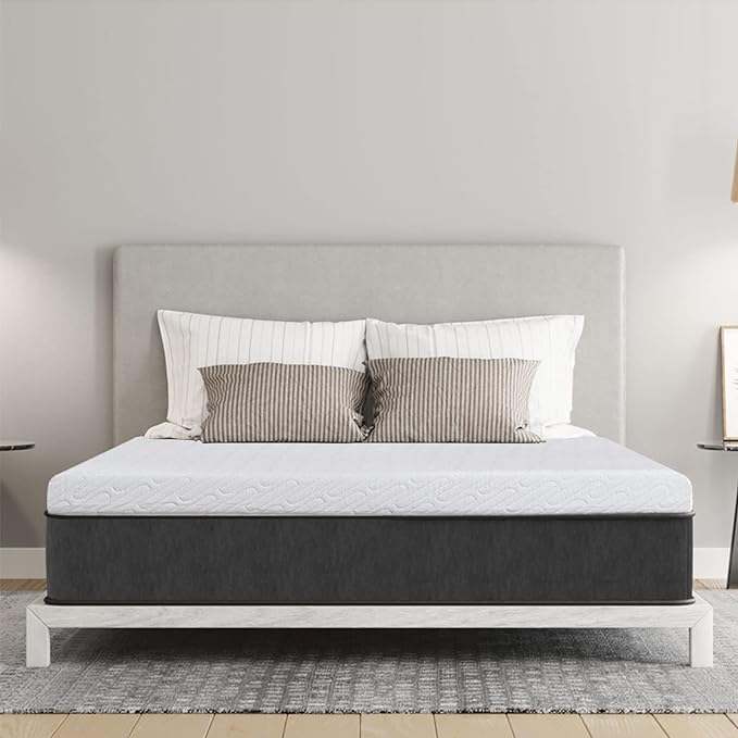 VALUXE 4 Inch Gel Memory Foam Mattress Topper Twin XL Size High Density Cooling Pad Pressure Relief Bed Topper (with Removable & Washable Bamboo Cover)