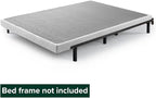 ZINUS Quick Lock Metal Smart Box Spring, 4 Inch Mattress Foundation, Strong Metal Structure, Easy Assembly, Full, White