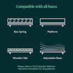 Tuft & Needle Kin Medium 12" Twin Adaptive Foam Mattress in a Box, Cooling Gel, Pressure Relief, Durable Support, 100 Night Trial, Fiberglass-Free, CertiPUR-US, 10-Year Limited Warranty