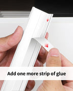 5 Pack 3 inch self Adhesive Cabinet pulls Adhesive Cabinet Handles Finger pulls Drawer pulls Warm White Stick on Handles Finger pulls for cabinets Concealed Edge Seam Flat Pull