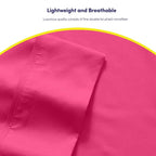 King Size Bed Sheets - 6 Piece 1500 Supreme Collection Fine Brushed Microfiber Deep Pocket King Sheet Set Bedding - 2 Extra Pillow Cases, Great Value, King, Fuschia