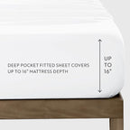 Linen Market Bed Sheets for King Size Bed (Sage) - Sleep Better Than Ever with These Soft and Cooling King Sheets - Deep Pocket Fits 16" Thick Beds - 4 Piece King Sheet Set