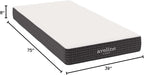 Modway Aveline Memory Foam Bed Mattress Conventional, Twin,Firm, White