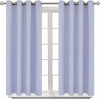 BGment Room Darkening Curtains 54 Inches Long - Grommet Thermal Insulated Drapes Window Treatment Curtains for Bedroom, 2 Panels, 52 x 54 Inch, Lavander