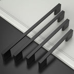 Asidrama 10 Pack 10 Inch(256mm) Matte Black Kitchen Cabinet Handles, Cabinet Pulls Kitchen Cabinet Hardware for Cupboard Drawer Pulls