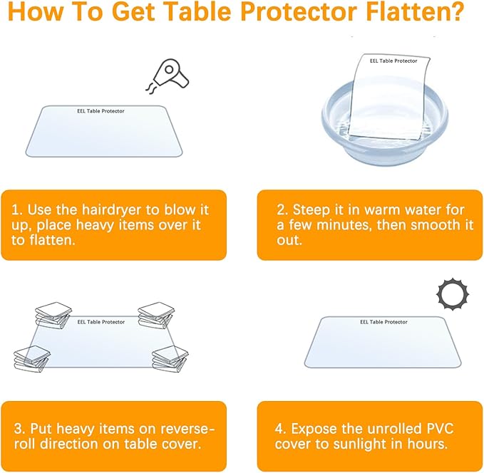 46 x 46 Inch Square Clear Plastic Dining Table Protector Tablecloth Desk Pad Mat Wooden Furniture Coffee Glass Bedside Side End Dinner Table Cloth Top Protection Countertop Cover Waterproof PVC Vinyl