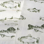 Eddie Bauer - Twin Sheets, Cotton Flannel Bedding Set, Brushed For Extra Softness, Cozy Home Decor (School of Fish, Twin)