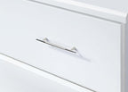 Storkcraft Brookside 4 Drawer Dresser (White) – GREENGUARD Gold Certified, Nursery Dresser for Kids Bedroom, Chest of Drawers