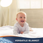Walensee Fleece Blanket Plush Throw Fuzzy Lightweight (Twin Size 60x80 White) Super Soft Microfiber Flannel Blankets for Couch, Bed, Sofa Ultra Luxurious Warm and Cozy for All Seasons