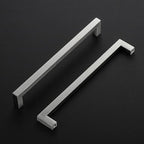 Ravinte 10 Pack Brushed Nickel Kitchen Cabinet Handles 8-4/5 Inch Cabinet Pulls Square Kitchen Hardware for Cabinet Drawer Pulls Drawer Handles Come with Screwdriver