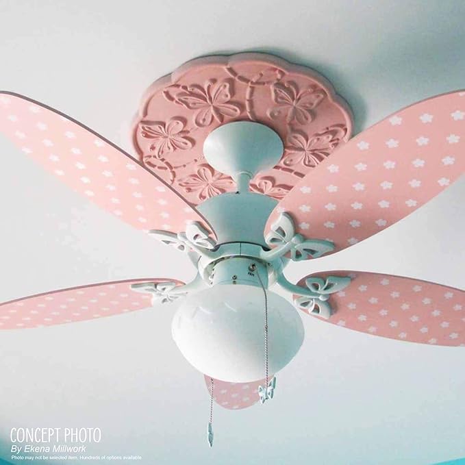 Ekena Millwork Bradford Ceiling Medallion, Copper Green Patina