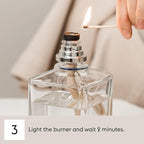 Maison Berger - Rhubarb Radiance - Lampe Berger Fragrance Refill Oil for Home Diffusers - Luxury Air Freshener with Rhubarb, Bergamot & Rose Notes - 16.9 Fl Oz (500ml)