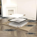 30x36 Black Matte Bathroom Mirror, Rectangle Framed Vanity Mirror for Wall, Rounded Corner, Anti-Rust, Shatterproof (Horizontally/Vertically)